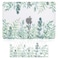iDonzon Case for MacBook Air 13inch Laptop M5 M4 M3 M2 A3449 A3240 A3113 A2681 20262022 Release with Touch ID 3D Effect Matte Clear See Through Hard CoverKeyboard Cover Green Plants