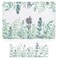 iDonzon Case for MacBook Air 13inch Laptop M5 M4 M3 M2 A3449 A3240 A3113 A2681 20262022 Release with Touch ID 3D Effect Matte Clear See Through Hard CoverKeyboard Cover Green Plants