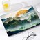 iNOTOGG Compatible with MacBook Air 13 Inch Case 2021 20202018 Release A2337 M1 A2179 A1932 Hard Shell Plastic Case with Keyboard Cover for New MacBook Air 13 with Touch ID Green Mountain
