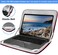 Hsmienk 14 inch Laptop Sleeve Upgrade Shockproof Protective Computer Cover Flip Case Briefcase Carrying Bag Compatible with 14 HP Lenovo Asus Acer Notebook Chromebook Computer Red