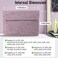 Allinside 13 Inch Laptop Sleeve Case for MacBook Neo A3404 A18 ProMacBook Air 13 20182026MacBook Pro 13 20162022 Waterproof Matte PU Leather Horizontal Envelope Protective Case Cover Purple