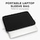 RAINYEAR make RAINYEAR 16 Inch Laptop Sleeve Diamond Foam Shock Resistant Padded Case Fluffy Lining Zipper Cover Carrying Bag Specially Compatible with 16 MacBook M1 M2 M3 M4 M5 A3428 A3429 Black