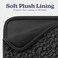 VANDEL Vandel Puffy Laptop Sleeve Case 1314 inch Laptop Sleeve Bag Case 133 Inch Compatible with MacBook AirPro 13Pro 14iPad Pro 129 HP Dell ASUS Computer Bag Cover Black Scrunch