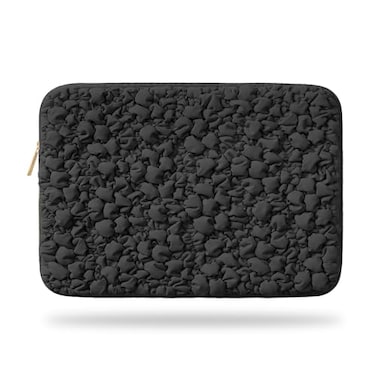 VANDEL Vandel Puffy Laptop Sleeve Case 1314 inch Laptop Sleeve Bag Case 133 Inch Compatible with MacBook AirPro 13Pro 14iPad Pro 129 HP Dell ASUS Computer Bag Cover Black Scrunch