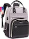 bagswan Laptop Backpack for WomenMen Fits 156 Inch Laptop Bag Fashion Travel Work Antitheft Bag Business Computer Waterproof Backpack Purse Grey Black