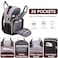 bagswan Laptop Backpack for WomenMen Fits 156 Inch Laptop Bag Fashion Travel Work Antitheft Bag Business Computer Waterproof Backpack Purse Grey Black
