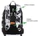 Kinmac White Rose Pattern 15 inch Waterproof Laptop Travel Outdoor Backpack With USB Charging Port For 13 inch 14 inch and 156 inch Laptop