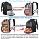 HILUSEN Lunch Bag Backpack Insulated Cooler Lunch Box Backpack Extra Large 17inch Travel Laptop Backpack 50L with USB Charging Port Water Resistant Big work Backpack for Men Women Grey
