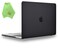 UESWILL Smooth Matte Hard Case Compatible with 20162019 Release MacBook Pro 15 inch with Touch Bar USBC Model A1990 A1707 Black
