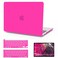 anban Anban Compatible with MacBook Pro 13 inch Case M2 2025 2024 2023 20222016 M1 A2338 A2251 A2289 A2159 A1989 A1708 A1706 Plastic Laptop Hard Shell Case Keyboard Cover Screen Protector Hot Pink