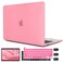 CISSOOK Case for MacBook Pro 13 Inch Pink A2338 A2251 A2289 Model Plastic Cover with Keyboard Cover for 20252016 MacBook Pro 13 M2 M1 Matte Pink