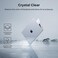 EooCoo Case Compatible with MacBook Air 15 inch M5 2026 20252023 Release M4 M3 M2 Model A3448 A3241 A3114 A2941 Plastic Hard Shell Case Keyboard Cover Screen Protector Crystal Clear