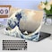 FUNUT Funut for MacBook Pro 13 inch Case 2024 2023 2022 20212016 M2 M1 A2338 A2251 A2289 A2159 A1989 A1706 A1708 Laptop Plastic Hard Shell MacBook Pro 13 Case Touch Bar Sea Wave