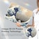 FUNUT Funut for MacBook Pro 13 inch Case 2024 2023 2022 20212016 M2 M1 A2338 A2251 A2289 A2159 A1989 A1706 A1708 Laptop Plastic Hard Shell MacBook Pro 13 Case Touch Bar Sea Wave