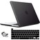 IBENZER Compatible with 2025 2024 M2 MacBook Pro 13 Inch Case 20252016 M1 A2338 A2289 A2251 A2159 A1989 A1706 A1708 Hard Shell CaseKeyboard CoverType C for Mac Pro 13BlackT13BK1TC