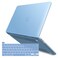 IBENZER Compatible with MacBook Pro 13 Inch Case M2 M1 2026 2025 2024 2023 2022 A2338 A2289 A2251 A2159 A1989 A1706 A1708 Hard Shell Case Keyboard Cover for Mac Pro 13 Airy Blue T13ARBL1B