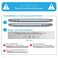 IBENZER Compatible with MacBook Pro 16 Inch Case A2141 Release 2020 2019 Hard Shell Case with Keyboard Cover Type C Adapter for Old Version Mac Pro 16 Crystal Clear T16CYCL1TC