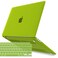 IBENZER Compatible with New MacBook Air 13 inch Case 2022 2021 2020 M1 A2337 A2179 A1932 Plastic Hard Shell Case with Keyboard Cover for Mac Retina Display with Touch ID Avocado Green MAT13AVGN1