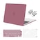 MOSISO Compatible with MacBook Air 13 inch Case M5 2026 M4 2025 M3 M2 20242022 A3449 A3240 A3113 A2681 Hard ShellKeyboard CoverScreen FilmType C for MacBook Air 136 inch Case Dusty Rose