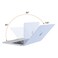 MOSISO Compatible with MacBook Air 13 inch Case M5 2026 M4 2025 M3 M2 20242022 A3449 A3240 A3113 A2681 Hard ShellKeyboard CoverScreen FilmType C for MacBook Air 136 inch Case Pastel Blue
