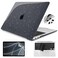 Teryeefi for MacBook Air 13 Inch Case 2021 2020 2019 2018 Release A2337 M1 A2179 A1932 Glitter Hard Shell Case Keyboard Cover Screen Protector for MacBook Air 13 with Touch IDSparkly Black