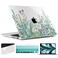 TWOLSKOO Compatible with MacBook Pro 14 inch Case 2023 2022 2021 Release M2 A2779 M1 A2442 ProMax Chip with Touch ID Plastic Hard Shell Case Keyboard Cover Screen Protector Wildflower