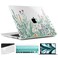 TWOLSKOO Compatible with MacBook Pro 14 inch Case 2023 2022 2021 Release M2 A2779 M1 A2442 ProMax Chip with Touch ID Plastic Hard Shell Case Keyboard Cover Screen Protector Wildflower