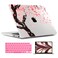 TWOLSKOO for MacBook Pro 16 Inch Case 2023 2022 2021 Release M2 A2780 M1 A2485 M1 ProMax Hard Shell Case Keyboard Cover Screen Protector for Mac Pro 16 with Touch ID Cherry Blossoms