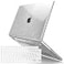 IBENZER Compatible with MacBook Pro 16 Inch Case 2026 2025 2024 2023 2022 M4 M3 M2 M1 A3403 A3186 A2991 A2780 A2485 Pro Max for Mac Pro 16HardshellCaseKeyboardCoverStar ClearT16XSCL1