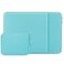 RAINYEAR make RAINYEAR 156 Inch Laptop Sleeve Protective Case Soft Carrying Zipper Bag Cover with Front Pocket Accessories Pouch Compatible with 156 Notebook Computer Chromebook Blue