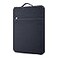 MicaYoung 14 Inch Laptop Sleeve Case WaterResistant Protecive Bag with Front Pocket Retractable Handle Notebook Carrying Case for 14 Inch Chromebook NotebookNavy Blue