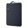 MicaYoung 14 Inch Laptop Sleeve Case WaterResistant Protecive Bag with Front Pocket Retractable Handle Notebook Carrying Case for 14 Inch Chromebook NotebookNavy Blue