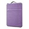 MicaYoung 14 Inch Laptop Sleeve Case WaterResistant Protecive Bag with Front Pocket Retractable Handle Notebook Carrying Case for 14 Inch Chromebook NotebookPurple