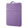 MicaYoung 14 Inch Laptop Sleeve Case WaterResistant Protecive Bag with Front Pocket Retractable Handle Notebook Carrying Case for 14 Inch Chromebook NotebookPurple