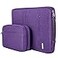 Voova Laptop Sleeve Case 13 14 Inch Compatible with MacBook Air 13 M2M3M4 MacBook Pro 1314135Surface Laptop 45Chromebook 142 in 1 Waterproof Computer Bag with Detachable Accessory Pouch