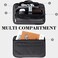 BERTASCHE 12313 Inch Laptop Sleeve Bag Compatible with MacBook Air 13Pro 13 Surface Pro 1110987654 iPad ProAir 13inch Notebook Laptop Carrying Case with Shoulder StrapGrey