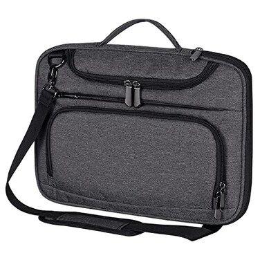 BERTASCHE 12313 Inch Laptop Sleeve Bag Compatible with MacBook Air 13Pro 13 Surface Pro 1110987654 iPad ProAir 13inch Notebook Laptop Carrying Case with Shoulder StrapGrey