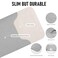 Allinside 13133 inch Laptop Sleeve Case for MacBook Pro 14 20212026MacBook Air 13 20102017MacBook Pro 13 20102015 Waterproof PU Leather Laptop Sleeve Bag Protective Vertical Case Cover Gray