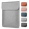 Allinside 13133 inch Laptop Sleeve Case for MacBook Pro 14 20212026MacBook Air 13 20102017MacBook Pro 13 20102015 Waterproof PU Leather Laptop Sleeve Bag Protective Vertical Case Cover Gray