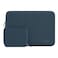 MOSISO Laptop Case 13 inch 13 inch Laptop Sleeve Bag Compatible with MacBook NeoAir M5 M4 M3 M2 M1 20262018 Pro M2 M1 20262016 Neoprene Computer Sleeve Bag with Small Case Haze Blue