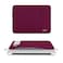 MOSISO Laptop Case 13 inch Laptop Sleeve Compatible with MacBook NeoAirPro 13 inch with A18M5M4M3M2M1 Chip 20262016 Polyester Vertical Computer Sleeve Bag with Pocket Wine Red