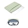 MOSISO Laptop Case 133 inch13133 inch Puffy Laptop Sleeve Compatible with MacBook NeoAir 136 M5 M4 M3 M2 M1Pro 1314HP Dell ASUS LenovoPolyester Horizontal Bag with Small Case Sage Green