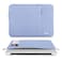 MOSISO Laptop Case 15 inch 15 inch Laptop Sleeve Compatible with MacBook Air M5 A3448 M4 A3241 M3 A3114 M2 A2941 20262023 Dell XPS Polyester Vertical Computer Sleeve Bag with Pocket Pastel Blue