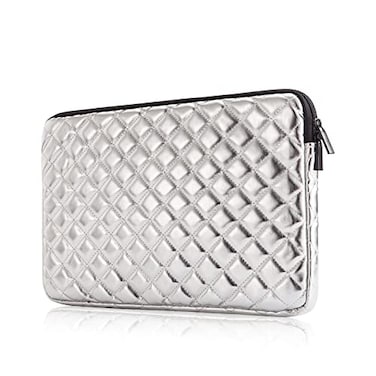 TRIUMPH VISION Puffy Laptop Sleeve 11 12 13 133 14 15 156 inch Puffy Laptop Case Protective Bag Quilted PU Leather Lined Padded