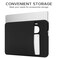 RAINYEAR make RAINYEAR 11116 Inch Laptop Sleeve Case Soft Cover with Front Pocket Accessories Pouch Compatible with MacBook Neo A18 116 MacBook Air for 11 Notebook Tablet Chromebook Black