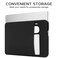 RAINYEAR make RAINYEAR 11116 Inch Laptop Sleeve Case Soft Cover with Front Pocket Accessories Pouch Compatible with MacBook Neo A18 116 MacBook Air for 11 Notebook Tablet Chromebook Black