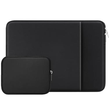 RAINYEAR make RAINYEAR 11116 Inch Laptop Sleeve Case Soft Cover with Front Pocket Accessories Pouch Compatible with MacBook Neo A18 116 MacBook Air for 11 Notebook Tablet Chromebook Black