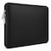 RAINYEAR make RAINYEAR 13 Inch Laptop Sleeve Soft PU Leather Case Water Resistant Padded Cover Bag Compatible with MacBook Neo A18 13 MacBook ProAir A3449 A2681 A3113 A3240 A2338 A2337 Black