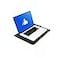 DefenderShield Laptop Sleeve Slim 15 Inch Laptop Case with MultiLayer Wireless Signal Shielding Technology Vegan Leather Sleeve with Builtin Stand Flap Closure