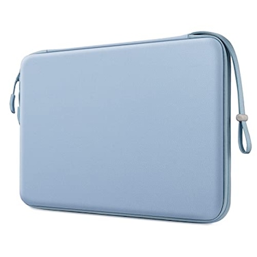 FINPAC Hard Laptop Sleeve Case for 13 inch MacBook Neo A18 Pro 13 inch MacBook Air 2026 M5M4M3M2 14 inch MacBook Pro 2026 M5M4M3M2 ProMax Waterproof Case for Dell Surface Laptop Ice Blue